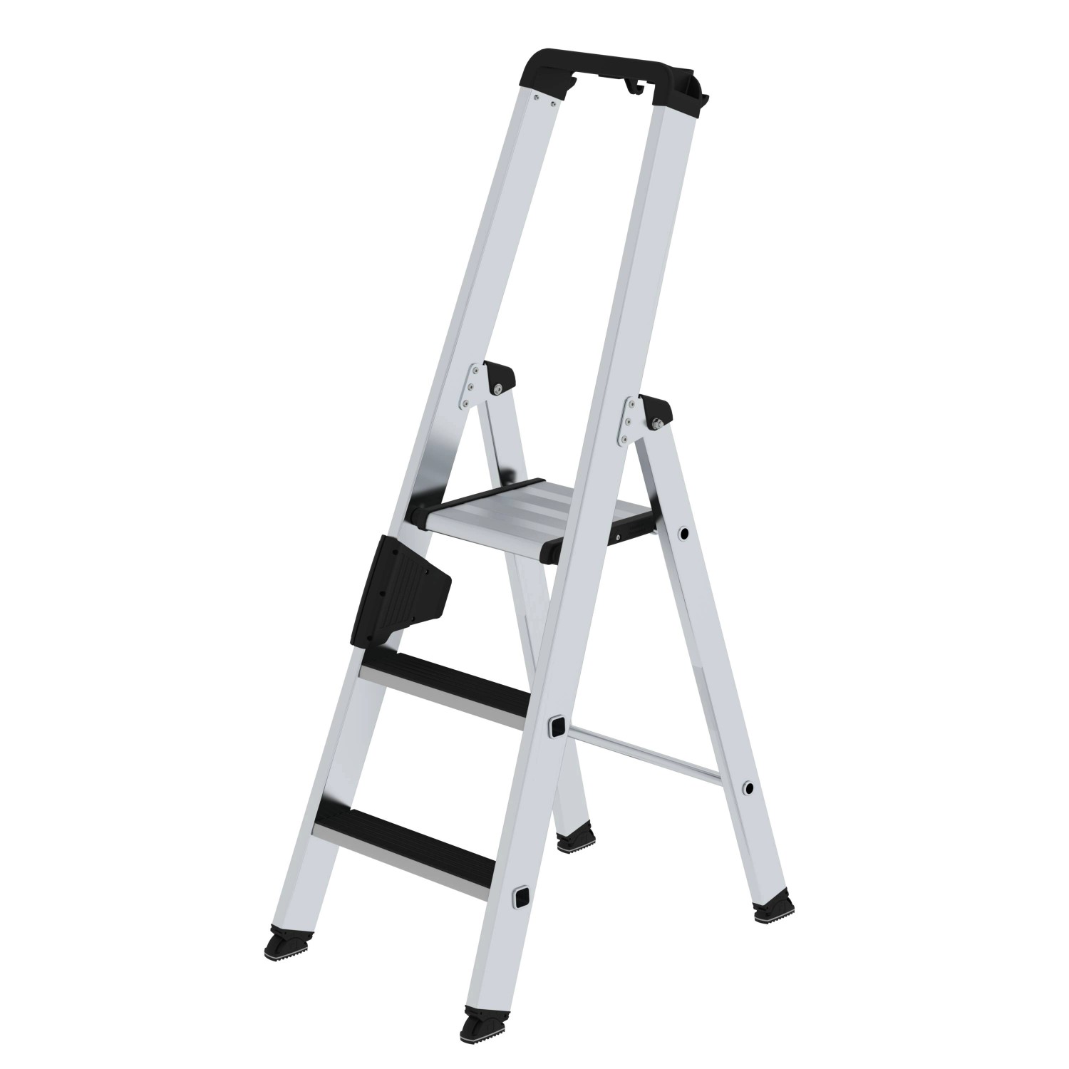 PROREGAL Stufen-Stehleiter Einseitig Begehbar mit Clip-Step 3 Stufen PROREGAL Stufen-Stehleiter Einseitig Begehbar mit Clip-Step 3 Stufen von PROREGAL