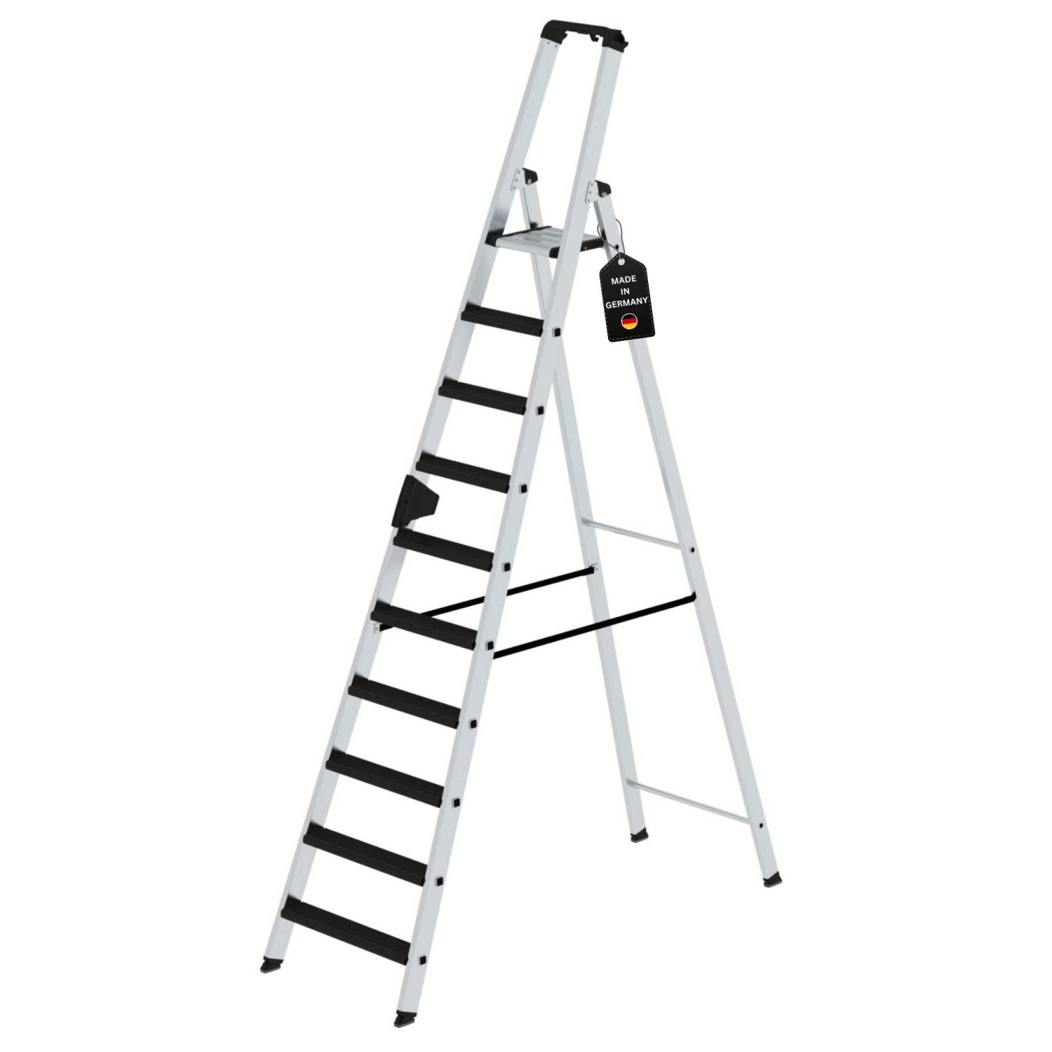PROREGAL Stufen-Stehleiter Einseitig Begehbar mit Clip-Step Relax 10 Stufen PROREGAL Stufen-Stehleiter Einseitig Begehbar mit Clip-Step Relax 10 Stufen von PROREGAL