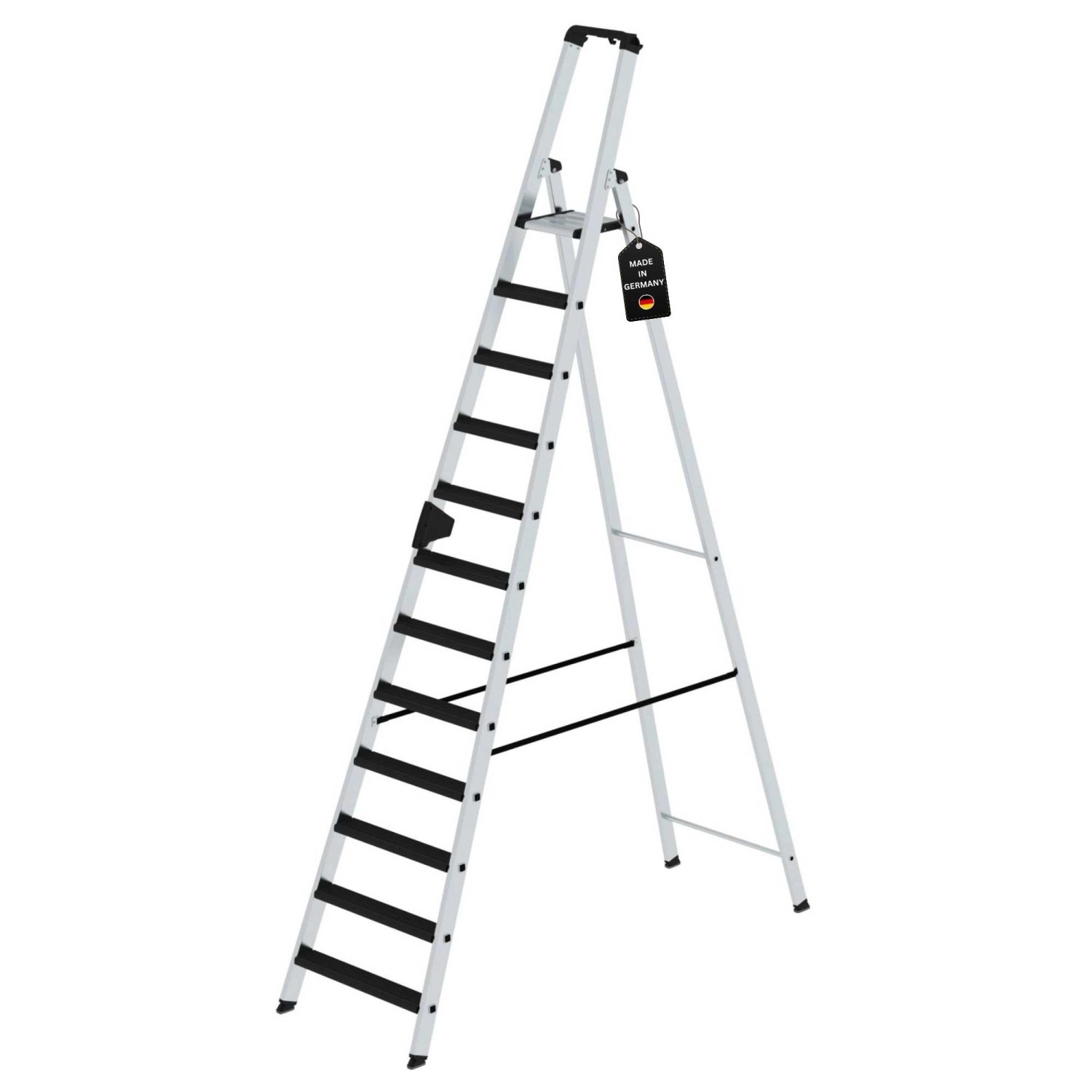 PROREGAL Stufen-Stehleiter Einseitig Begehbar mit Clip-Step Relax 14 Stufen PROREGAL Stufen-Stehleiter Einseitig Begehbar mit Clip-Step Relax 14 Stufen von PROREGAL