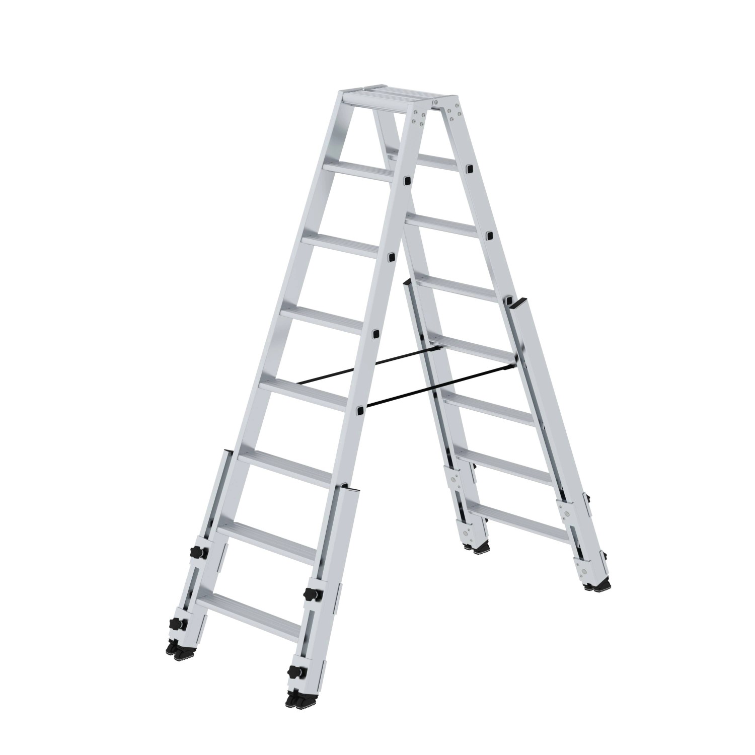 PROREGAL Stufen-Stehleiter Treppengängig 2 x 8 Stufen PROREGAL Stufen-Stehleiter Treppengängig 2 x 8 Stufen von PROREGAL