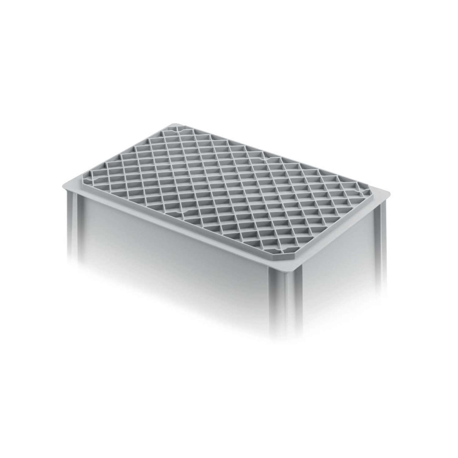 PROREGAL SuperSparSet 10x Eurobehälter mit Offenem Griff und Scharnierdeckel HxBxT 40 x 30 x 40 cm 37 Liter Grau Eurobox Transportbox von PROREGAL