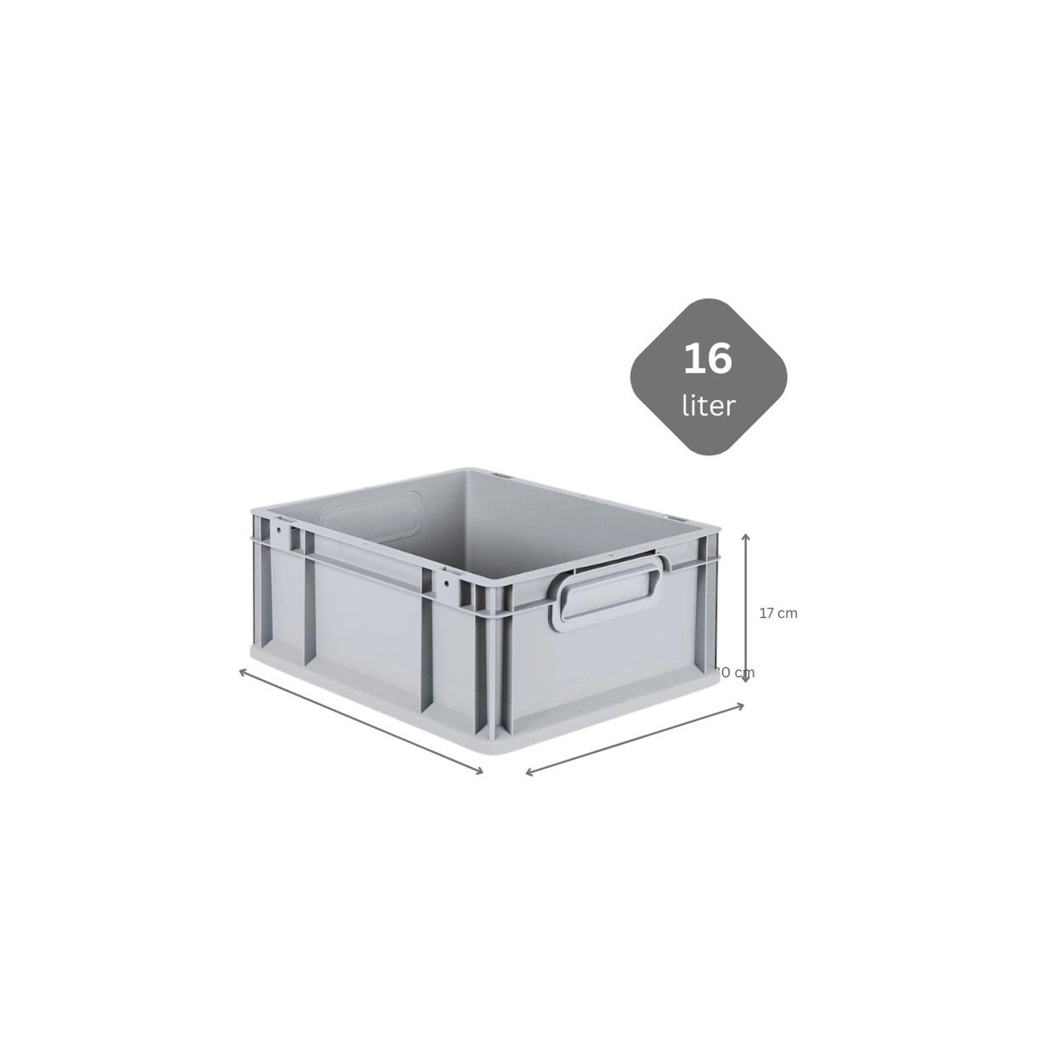 PROREGAL SuperSparSet 10x Eurobox NextGen Grip mit Scharnierdeckel und Gelben Schiebeschnappverschlüssen HxBxT 17 x 30 x 40 cm 16 Liter PROREGAL SuperSparSet 10x Eurobox NextGen Grip mit Scharnierdeckel und Gelben Schiebeschnappverschlüssen HxBxT 17 x 30 x 40 cm 16 Liter von PROREGAL
