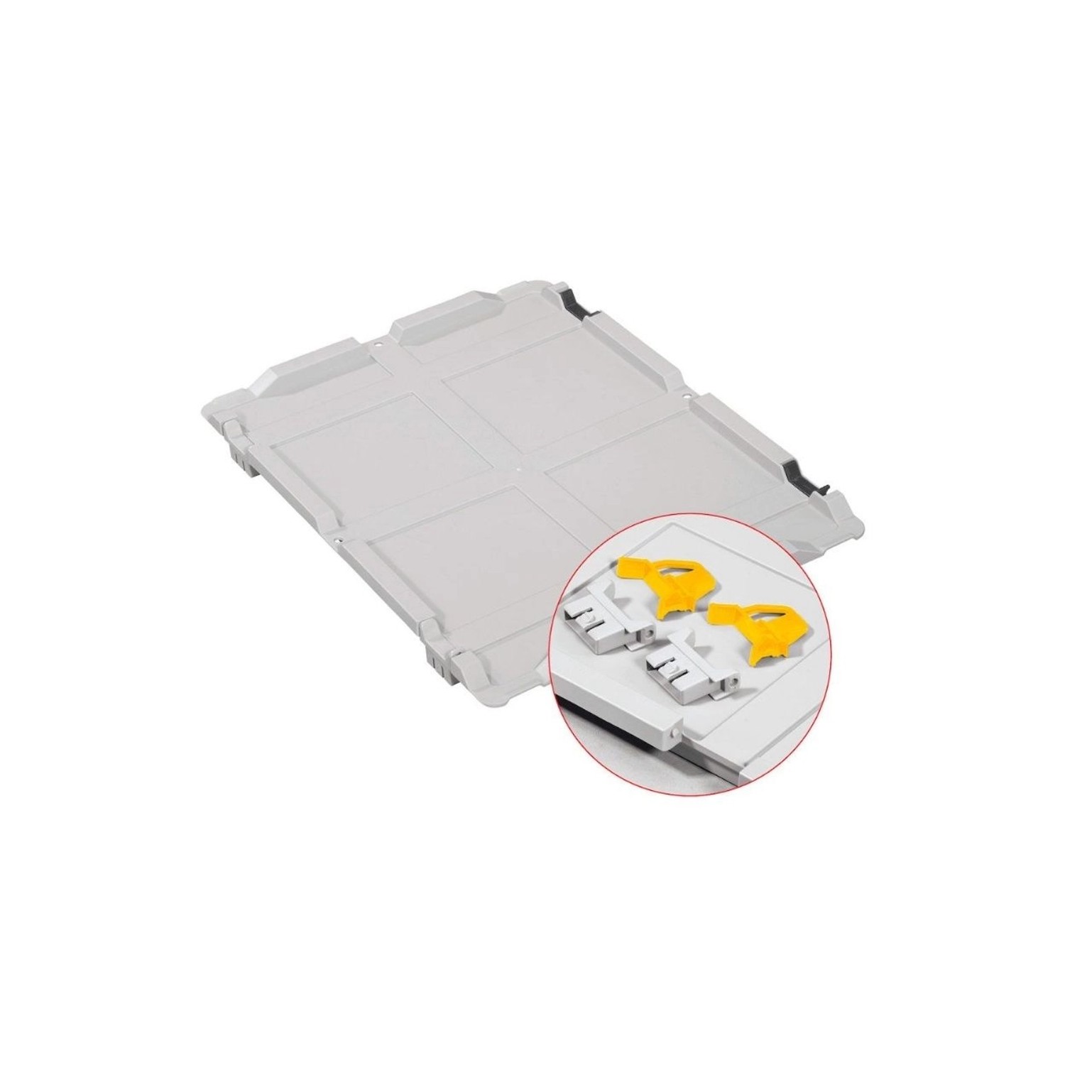 PROREGAL SuperSparSet 10x Eurobox NextGen Grip mit Scharnierdeckel und Gelben Schiebeschnappverschlüssen HxBxT 22 x 30 x 40 cm 20 Liter PROREGAL SuperSparSet 10x Eurobox NextGen Grip mit Scharnierdeckel und Gelben Schiebeschnappverschlüssen HxBxT 22 x 30 x 40 cm 20 Liter von PROREGAL