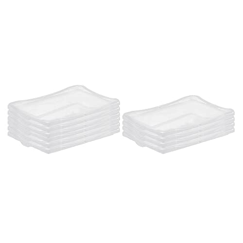 PROREGAL SuperSparSet 10x Klickdeckel für transparente Eurobehälter BasicLine mit geschlossenem Griff | BxT 15x20cm | Eurobox, Transportbox, Transportbehälter, Stapelbehälter PROREGAL SuperSparSet 10x Klickdeckel für transparente Eurobehälter BasicLine mit geschlossenem Griff | BxT 15x20cm | Eurobox, Transportbox, Transportbehälter, Stapelbehälter von PROREGAL