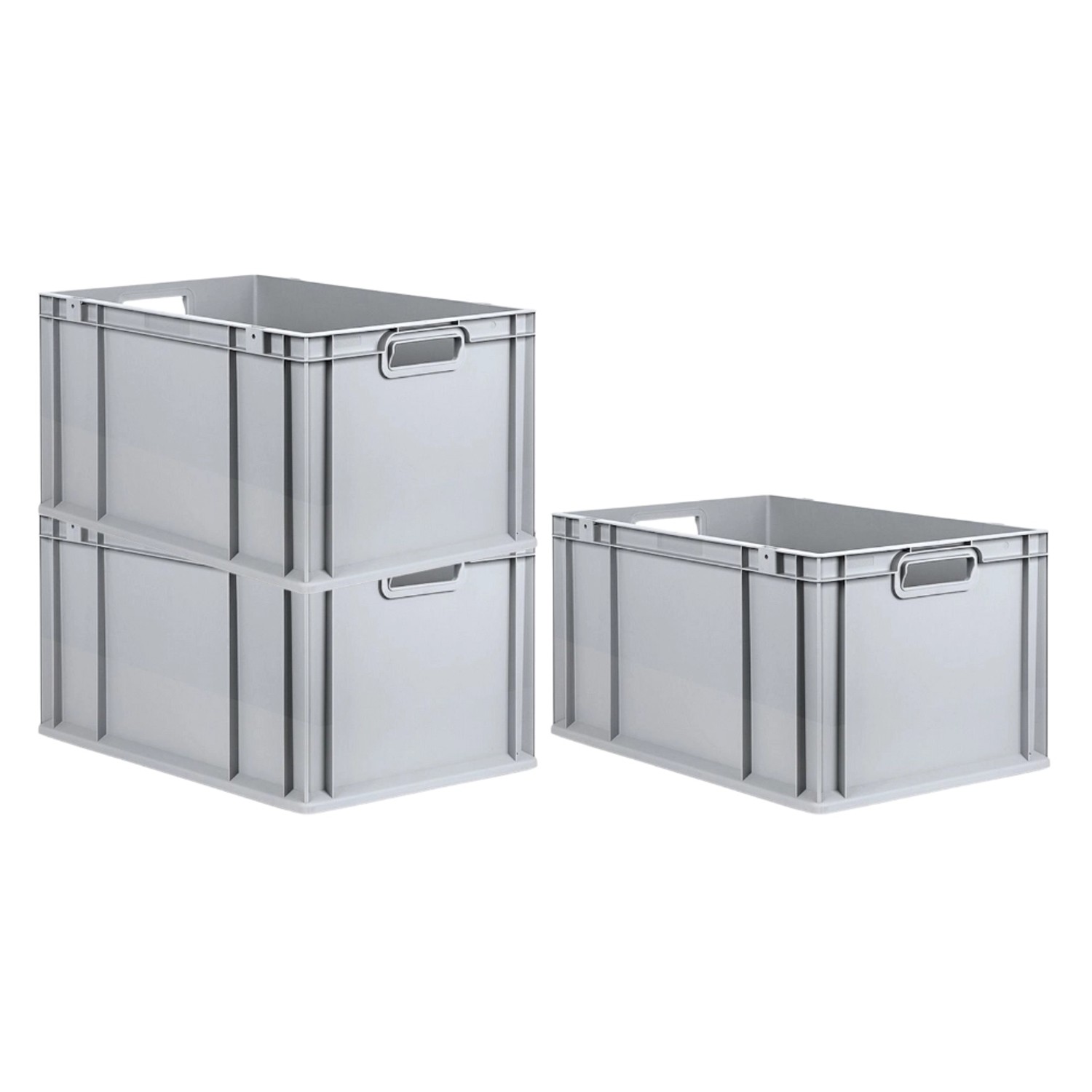 PROREGAL SuperSparSet 3x Eurobox NextGen Grip HxBxT 32 x 40 x 60 cm 65 Liter PROREGAL SuperSparSet 3x Eurobox NextGen Grip HxBxT 32 x 40 x 60 cm 65 Liter von PROREGAL