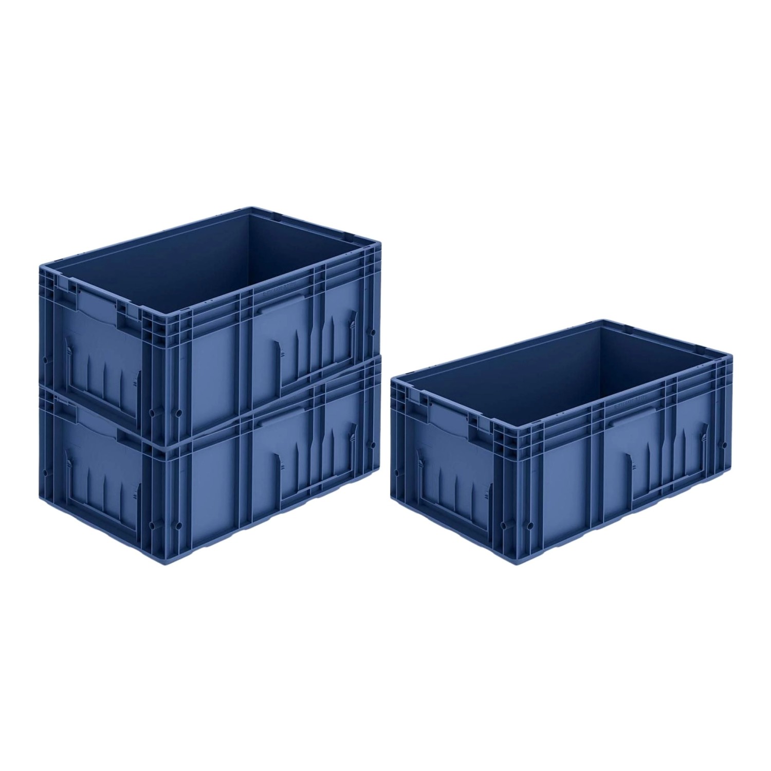 PROREGAL SuperSparSet 3x VDA KLT Kleinladungsträger mit Verbundboden HxBxT 28 x 40 x 60 cm 48 Liter KLT Transportbox PROREGAL SuperSparSet 3x VDA KLT Kleinladungsträger mit Verbundboden HxBxT 28 x 40 x 60 cm 48 Liter KLT Transportbox von PROREGAL