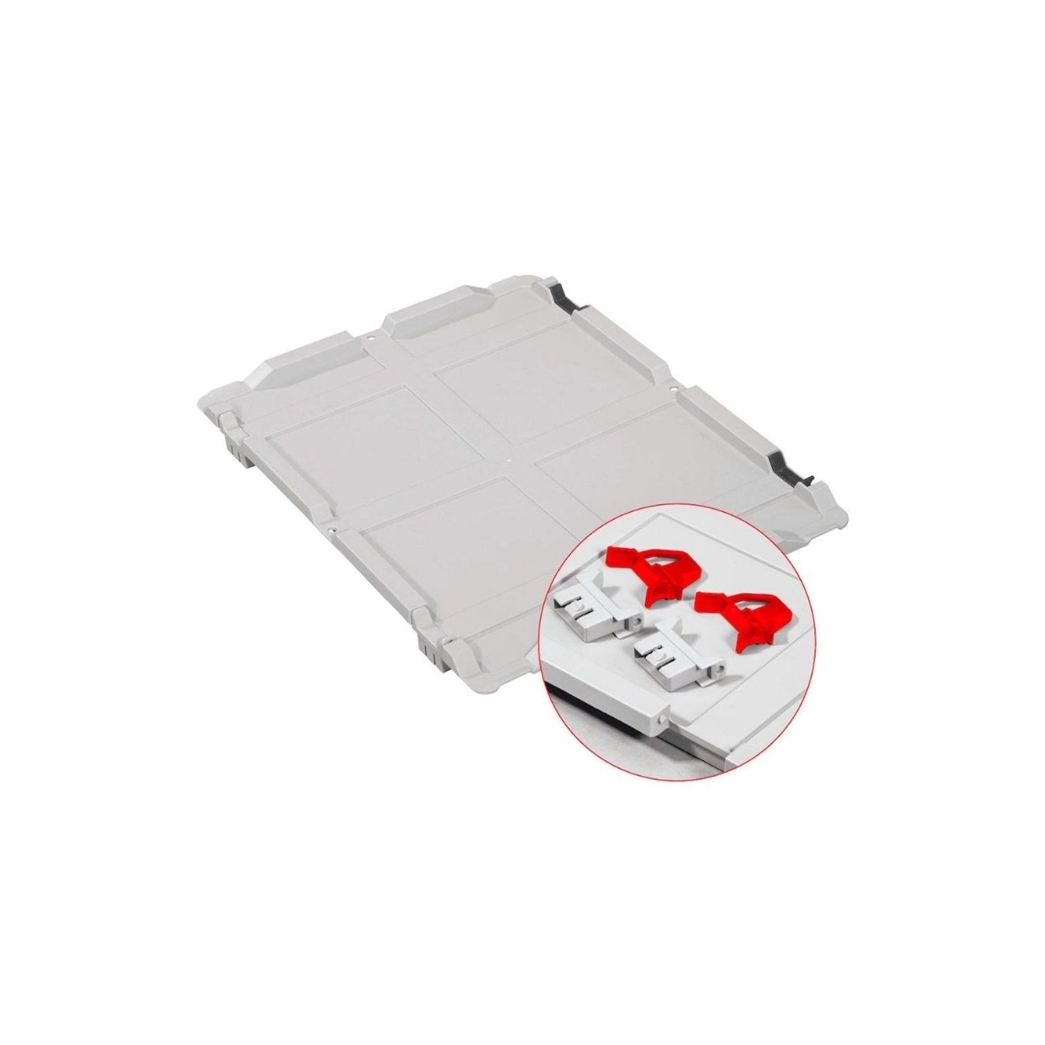 PROREGAL SuperSparSet 5x Eurobox NextGen Grip mit Scharnierdeckel und Roten Schiebeschnappverschlüssen HxBxT 32 x 40 x 60 cm 65 Liter PROREGAL SuperSparSet 5x Eurobox NextGen Grip mit Scharnierdeckel und Roten Schiebeschnappverschlüssen HxBxT 32 x 40 x 60 cm 65 Liter von PROREGAL