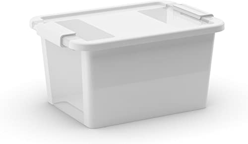 PROREGAL SuperSparSet 5x Mehrzweck Aufbewahrungsbehälter STORAGE mit Deckel | HxBxT 26x36,5x19cm | 11 Liter | Weiß | Behälter, Box, Aufbewahrungsbehälter, Aufbewahrungsbox von PROREGAL