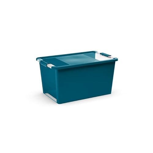 PROREGAL SuperSparSet 5x Mehrzweck Aufbewahrungsbehälter STORAGE mit Deckel | HxBxT 28x55x35cm | 40 Liter | Tür | Behälter, Box, Aufbewahrungsbehälter, Aufbewahrungsbox von PROREGAL