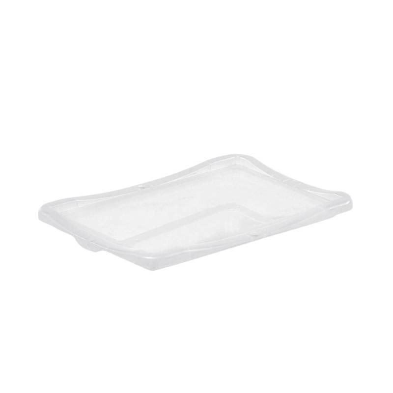 SuperSparSet 5 x Transparenter Eurobehälter BasicLine Mit Geschlossenem Griff und Klickdeckel HxBxT 22 x 20 x 30 cm 9,4 Liter Eurobox von PROREGAL