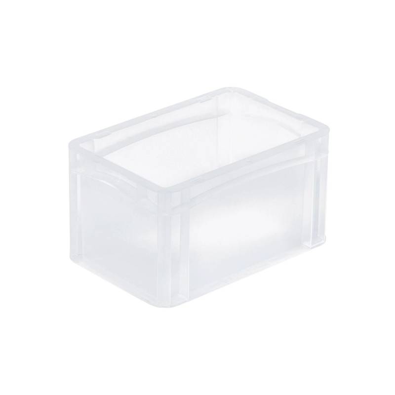 Transparenter Eurobehälter BasicLine Mit Geschlossenem Griff HxBxT 17 x 20 x 30 cm 7,2 Liter Eurobox Transportbox von PROREGAL