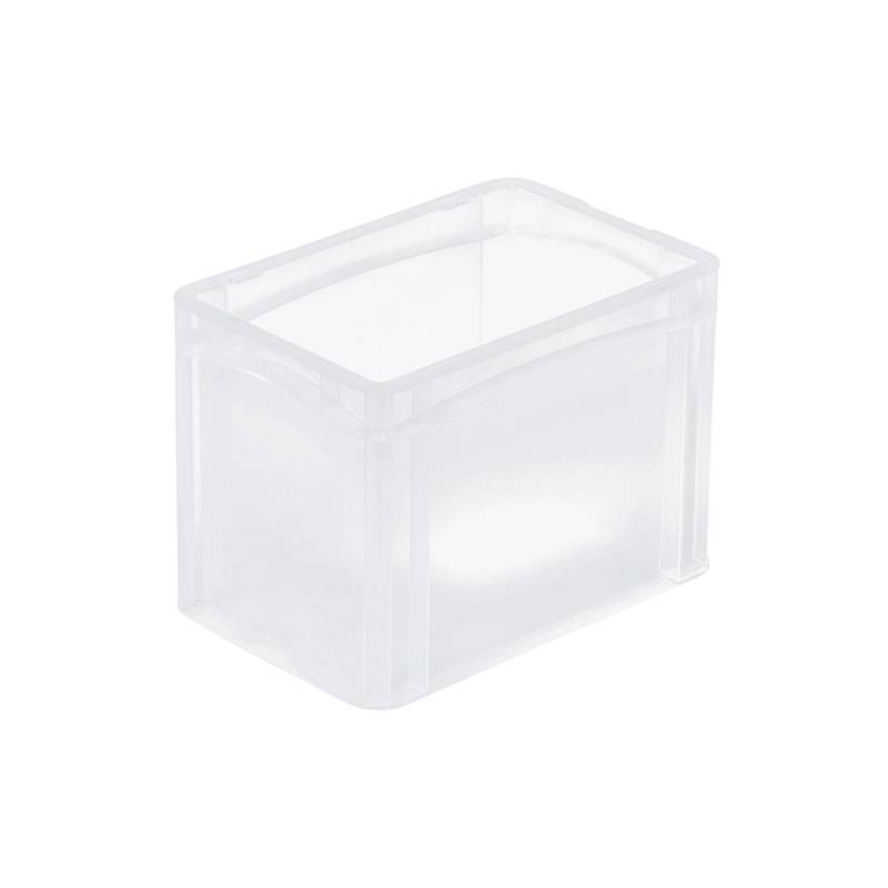 Transparenter Eurobehälter BasicLine Mit Geschlossenem Griff HxBxT 22 x 20 x 30 cm 9,4 Liter Eurobox Transportbox von PROREGAL