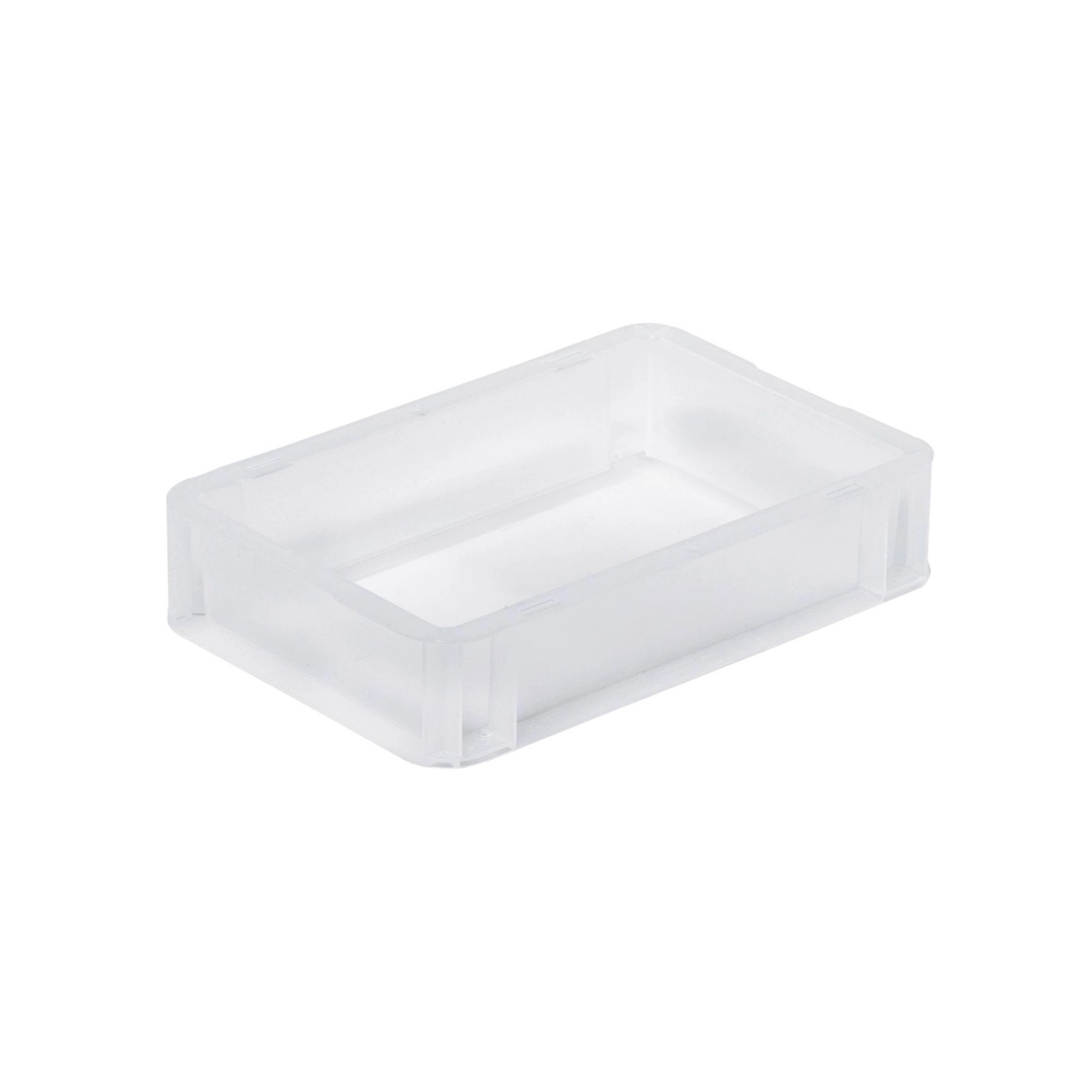 Transparenter Eurobehälter BasicLine Mit Geschlossenem Griff HxBxT 7 x 20 x 30 cm 2,9 Liter Eurobox Transportbox Transportbehälter Stapelbehälter von PROREGAL