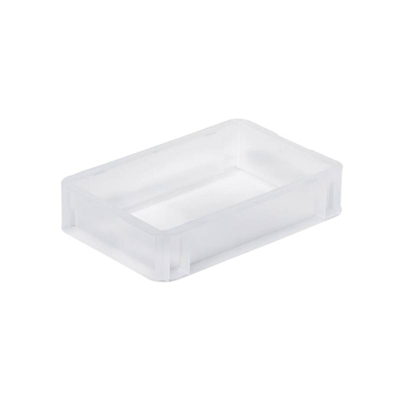 Transparenter Eurobehälter BasicLine Mit Geschlossenem Griff HxBxT 7 x 20 x 30 cm 2,9 Liter Eurobox Transportbox Transportbehälter Stapelbehälter von PROREGAL