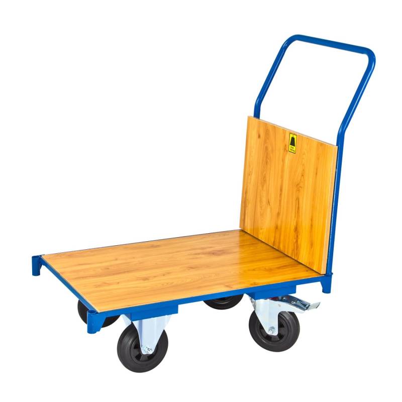 PROREGAL Transportwagen HxBxT 3 x 51 x 95 cm Traglast 180 kg Lichtblau von PROREGAL