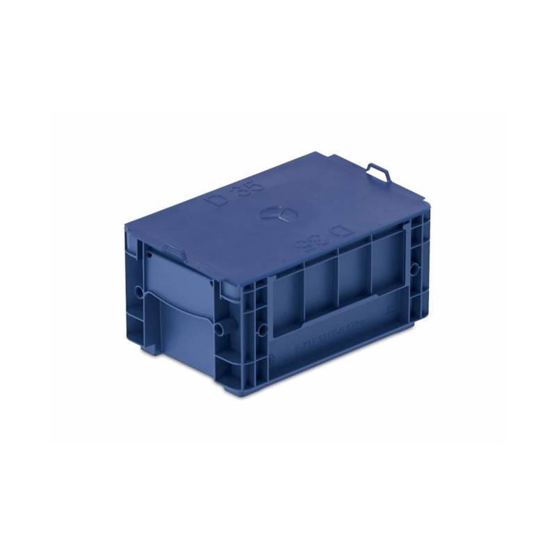 VDA KLT Kleinladungsträger Mit Verbundboden und Auflagedeckel HxBxT 14,7 x 20 x 30 cm 5,3 Liter KLT Transportbox Transportbehälter Stapelbehälter von PROREGAL