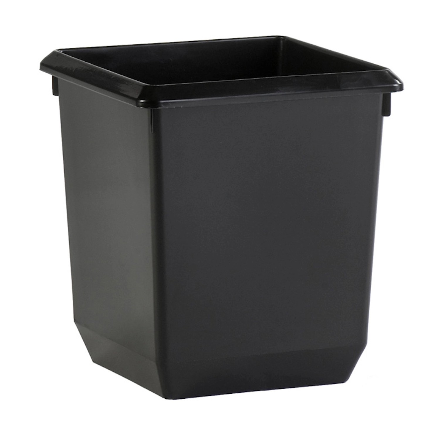 PROREGAL Viereckiger Kegelförmiger Papierkorb 21 Liter HxBxT 31 x 28 x 28 x m Kunststoff Schwarz PROREGAL Viereckiger Kegelförmiger Papierkorb 21 Liter HxBxT 31 x 28 x 28 x m Kunststoff Schwarz von PROREGAL