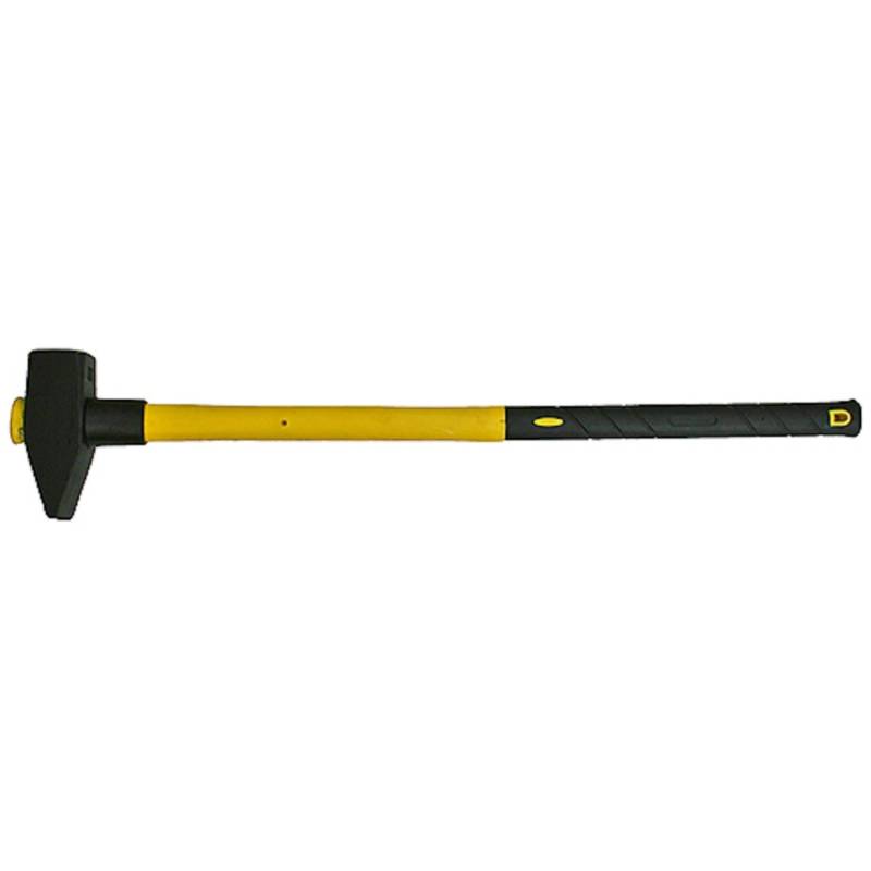 PROREGAL Vorschlaghammer 3,0 kg Fiberglasstiel mit Gummi Griff von PROREGAL