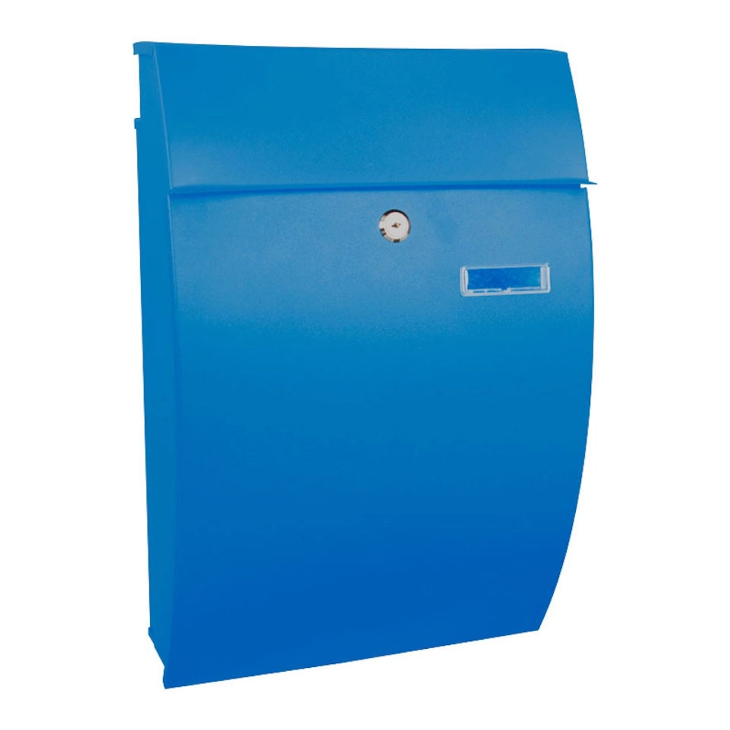 PROREGAL Wandbriefkasten Geronan Mit Namensschild HxBxT 48 x 32,2 x 15,5 cm Einwurföffnung 24 x 4 cm Blau PROREGAL Wandbriefkasten Geronan Mit Namensschild HxBxT 48 x 32,2 x 15,5 cm Einwurföffnung 24 x 4 cm Blau von PROREGAL
