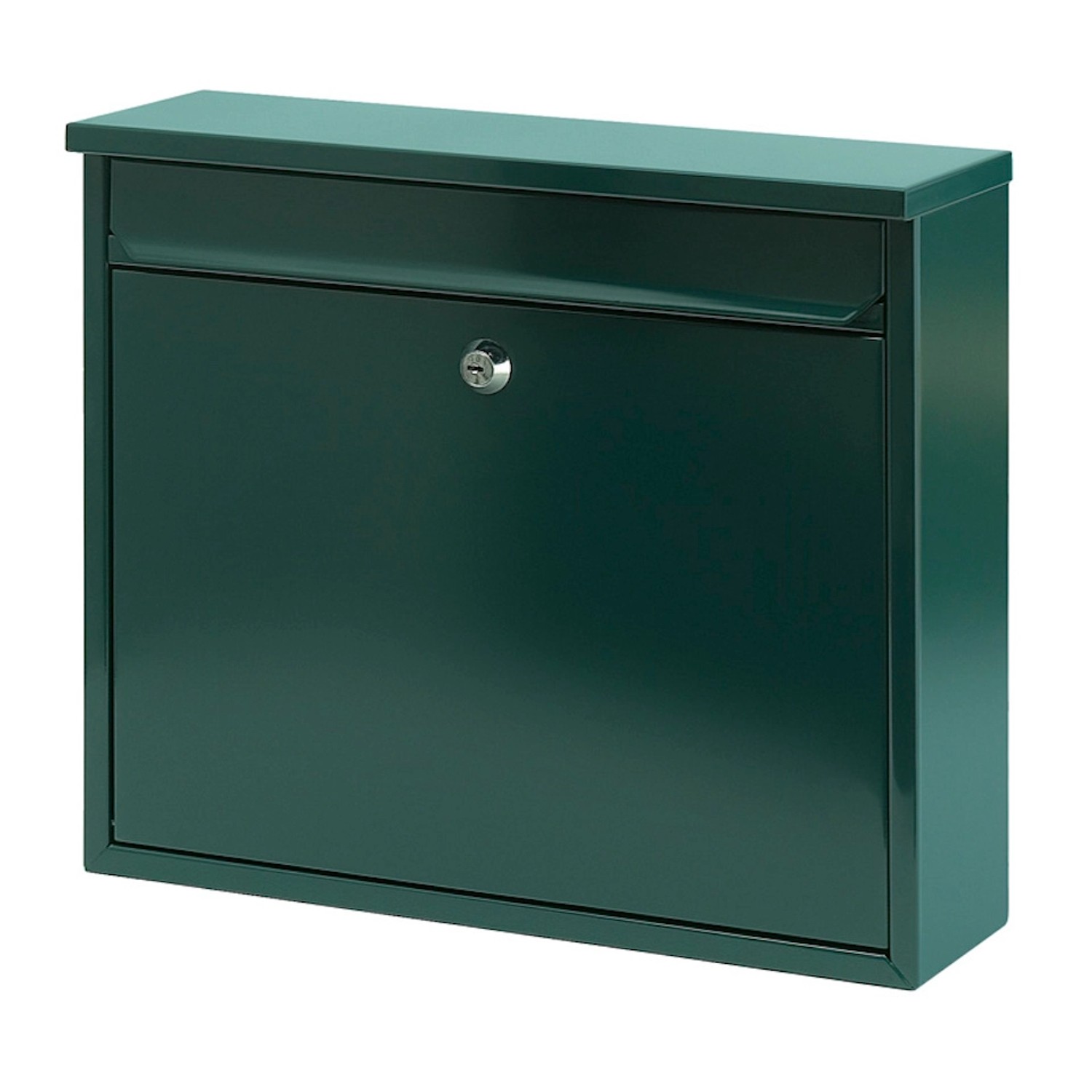 PROREGAL Wandbriefkasten Granadan Aus Stahl Mit Einwurfsklappe HxBxT 31,5 x 36 x 11 cm Einwurföffnung 32 x 4 cm Grün PROREGAL Wandbriefkasten Granadan Aus Stahl Mit Einwurfsklappe HxBxT 31,5 x 36 x 11 cm Einwurföffnung 32 x 4 cm Grün von PROREGAL