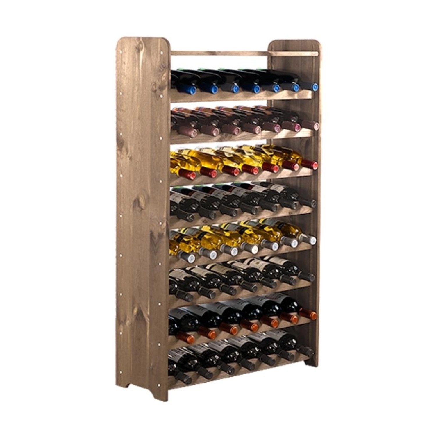 PROREGAL Weinregal Pinotwine C HxBxT 112,8 x 72,8 x 26,5 cm 56 Flaschen Massives Kiefernholz Braun Geölt PROREGAL Weinregal Pinotwine C HxBxT 112,8 x 72,8 x 26,5 cm 56 Flaschen Massives Kiefernholz Braun Geölt von PROREGAL