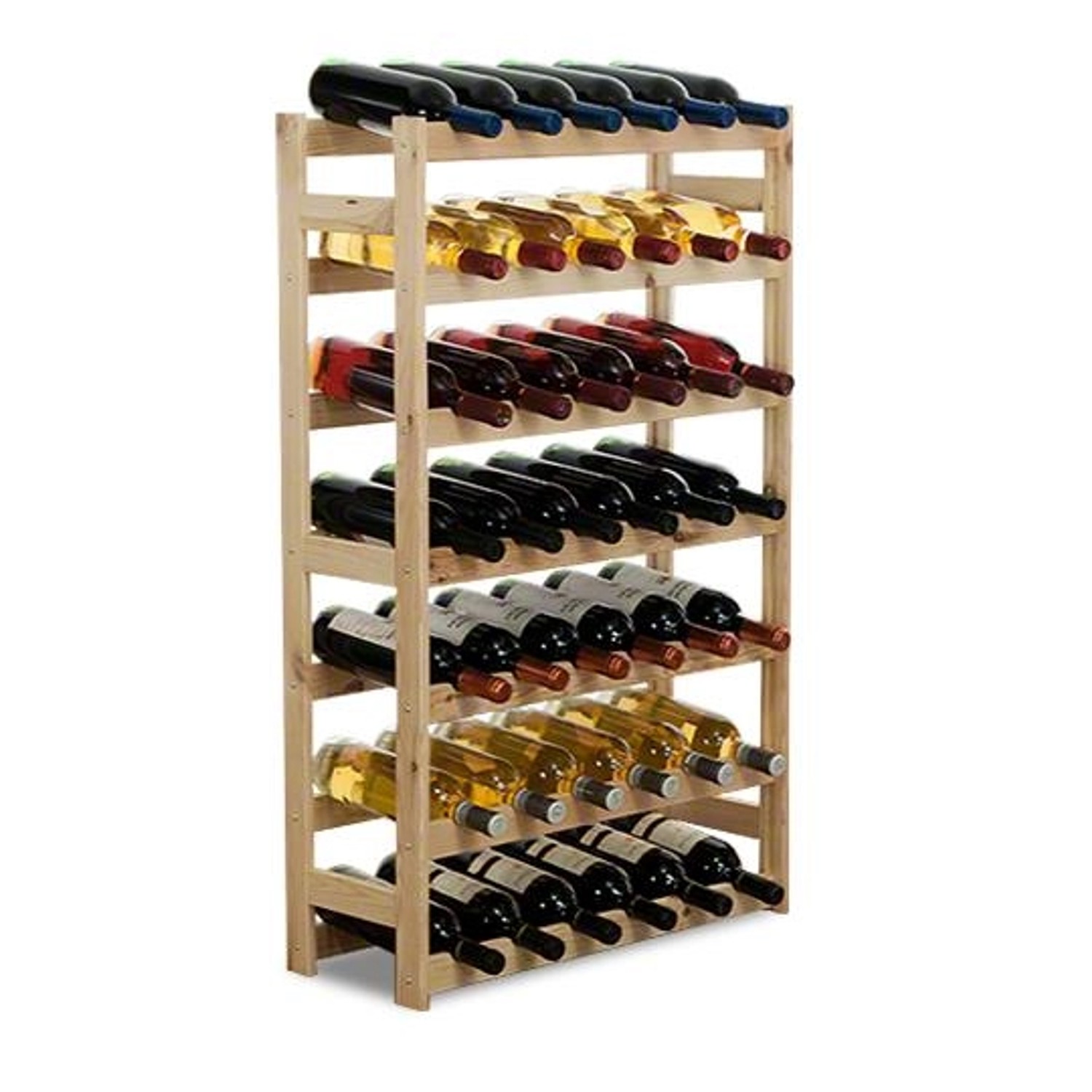PROREGAL Weinregal Pinotwine HxBxT 102 x 63 x 25 cm 42 Flaschen Massives Kiefernholz Natur Unbehandelt PROREGAL Weinregal Pinotwine HxBxT 102 x 63 x 25 cm 42 Flaschen Massives Kiefernholz Natur Unbehandelt von PROREGAL
