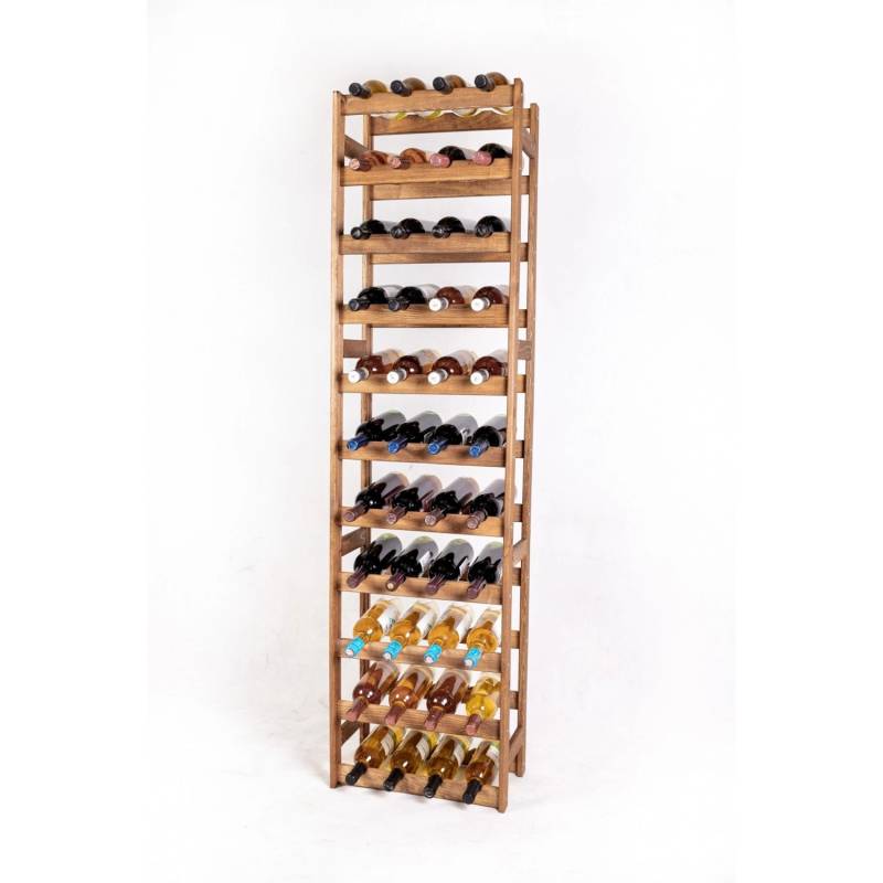 PROREGAL Weinregal Pinotwine HxBxT 166 x 43,4 x 25 cm 44 Flaschen Massives Kiefernholz Braun Geölt PROREGAL Weinregal Pinotwine HxBxT 166 x 43,4 x 25 cm 44 Flaschen Massives Kiefernholz Braun Geölt von PROREGAL