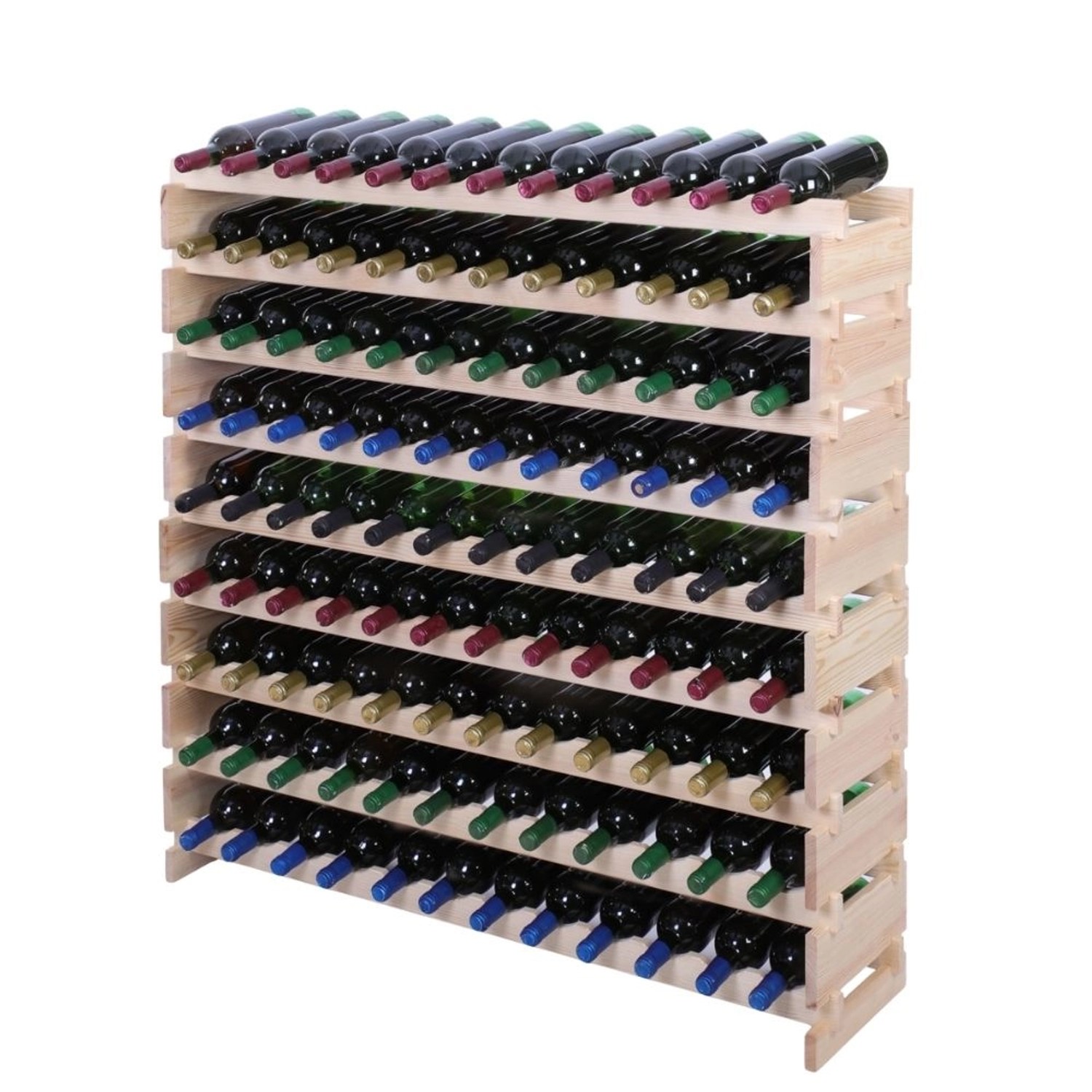 PROREGAL Weinregal VINOTECA FLEX PRO HxBxT 121x123x28cm 108 Flaschen Auf 9 Ebenen Massives Kiefernholz Natur Unbehandelt PROREGAL Weinregal VINOTECA FLEX PRO HxBxT 121x123x28cm 108 Flaschen Auf 9 Ebenen Massives Kiefernholz Natur Unbehandelt von PROREGAL