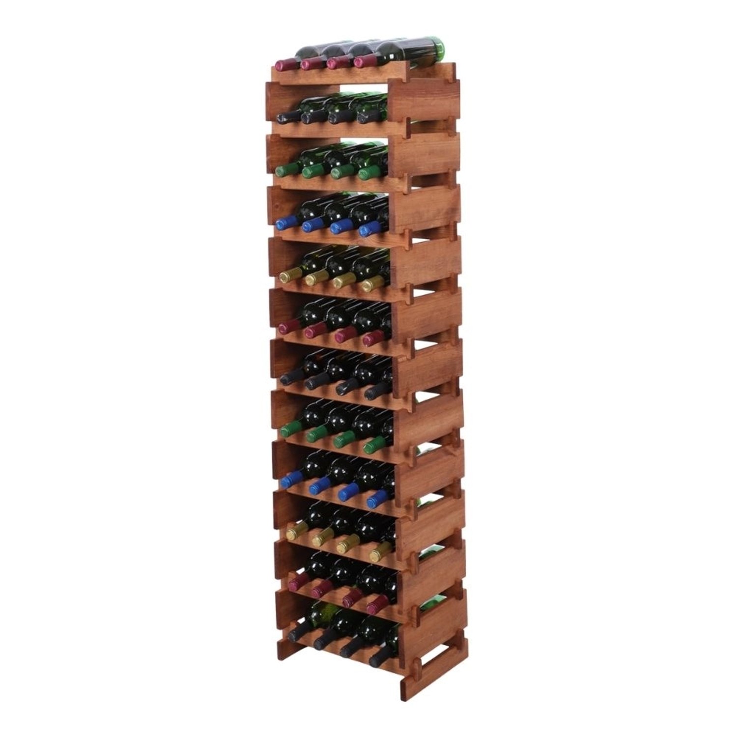PROREGAL Weinregal VINOTECA FLEX PRO HxBxT 163x46x28cm 48 Flaschen Auf 12 Ebenen Massives Kiefernholz Braun Geölt PROREGAL Weinregal VINOTECA FLEX PRO HxBxT 163x46x28cm 48 Flaschen Auf 12 Ebenen Massives Kiefernholz Braun Geölt von PROREGAL