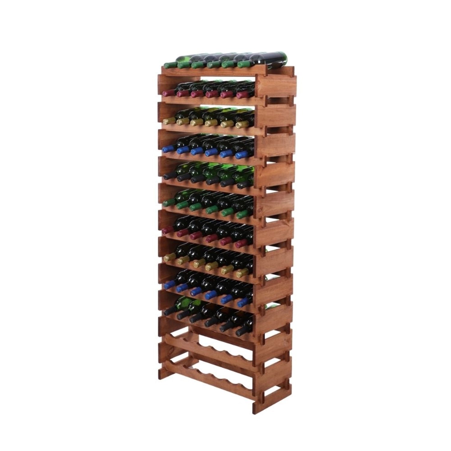 PROREGAL Weinregal VINOTECA FLEX PRO HxBxT 163x65x28cm 72 Flaschen Auf 12 Ebenen Massives Kiefernholz Braun Geölt PROREGAL Weinregal VINOTECA FLEX PRO HxBxT 163x65x28cm 72 Flaschen Auf 12 Ebenen Massives Kiefernholz Braun Geölt von PROREGAL
