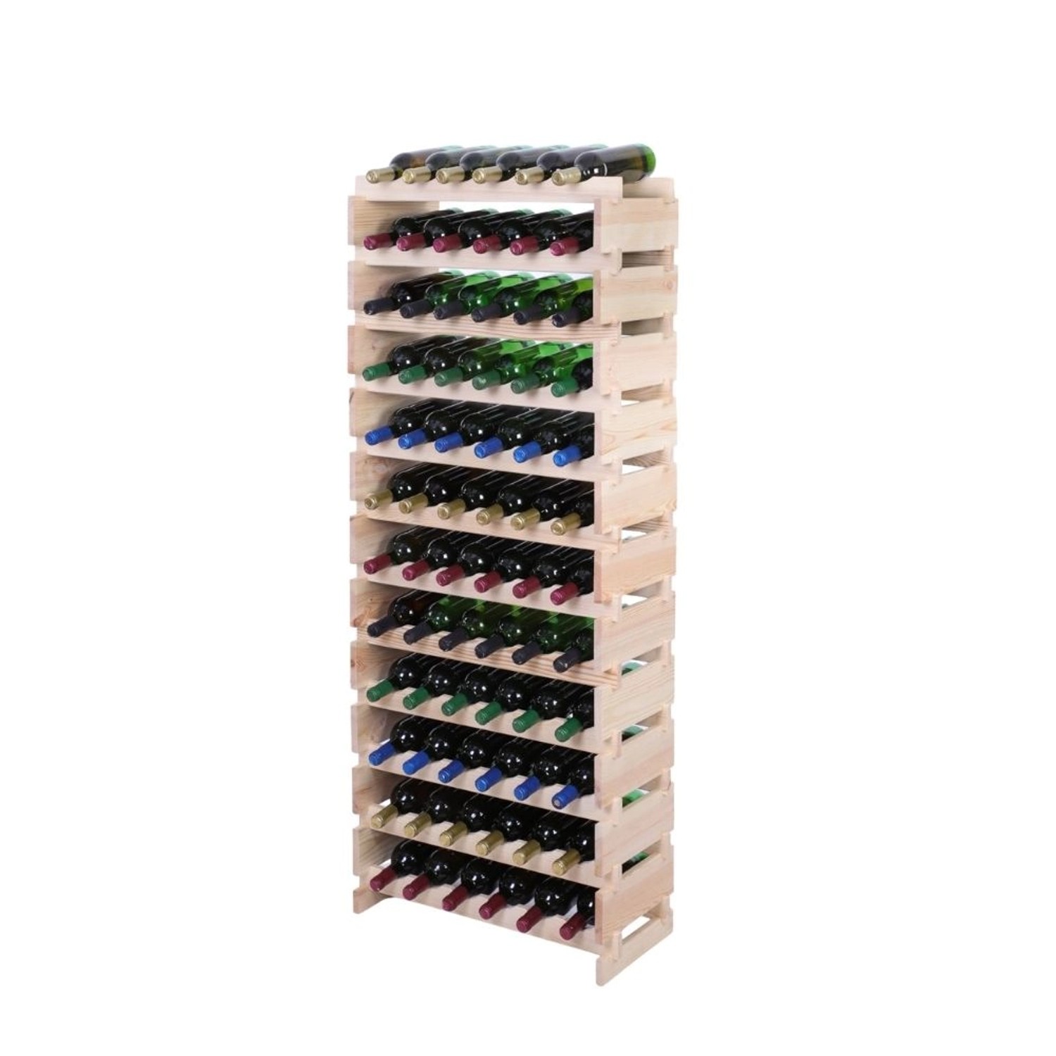 PROREGAL Weinregal VINOTECA FLEX PRO HxBxT 163x65x28cm 72 Flaschen Auf 12 Ebenen Massives Kiefernholz Natur Unbehandelt PROREGAL Weinregal VINOTECA FLEX PRO HxBxT 163x65x28cm 72 Flaschen Auf 12 Ebenen Massives Kiefernholz Natur Unbehandelt von PROREGAL
