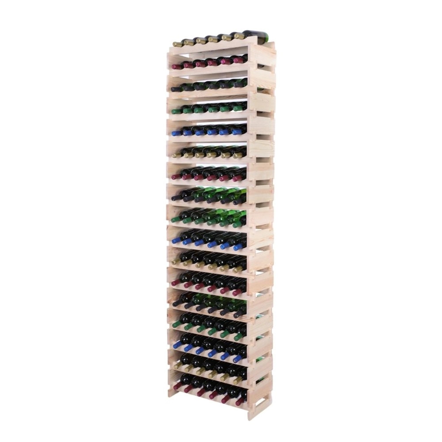 PROREGAL Weinregal VINOTECA FLEX PRO HxBxT 233x65x28cm 102 Flaschen Auf 17 Ebenen Massives Kiefernholz Natur Unbehandelt PROREGAL Weinregal VINOTECA FLEX PRO HxBxT 233x65x28cm 102 Flaschen Auf 17 Ebenen Massives Kiefernholz Natur Unbehandelt von PROREGAL
