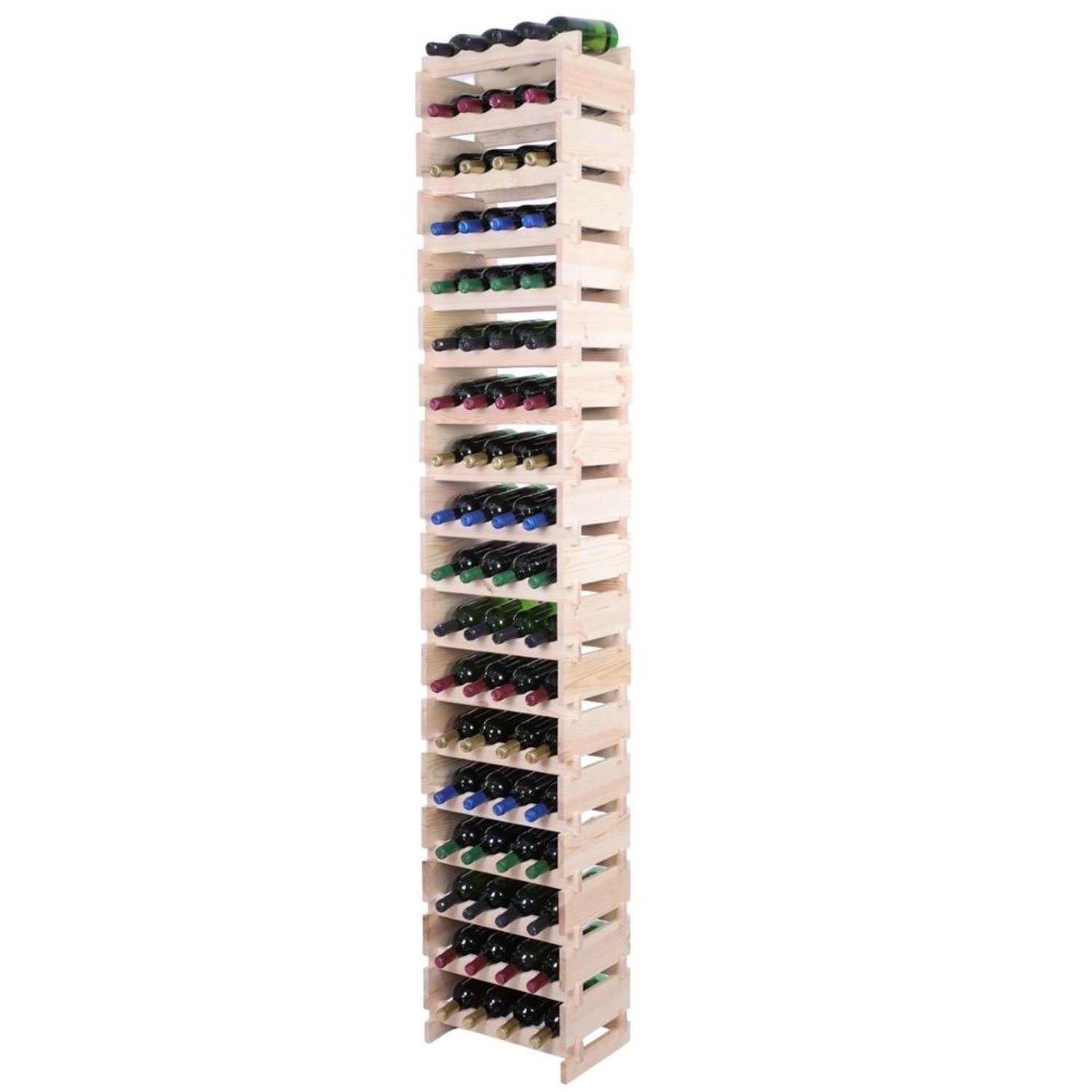 PROREGAL Weinregal VINOTECA FLEX PRO HxBxT 247x46x28cm 72 Flaschen Auf 18 Ebenen Massives Kiefernholz Natur Unbehandelt PROREGAL Weinregal VINOTECA FLEX PRO HxBxT 247x46x28cm 72 Flaschen Auf 18 Ebenen Massives Kiefernholz Natur Unbehandelt von PROREGAL
