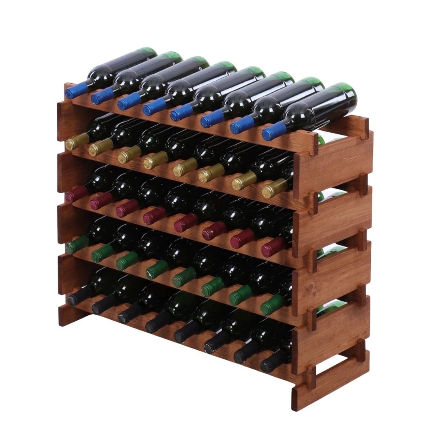 PROREGAL Weinregal VINOTECA FLEX PRO HxBxT 65x84x28cm 40 Flaschen Auf 5 Ebenen Massives Kiefernholz Braun Geölt PROREGAL Weinregal VINOTECA FLEX PRO HxBxT 65x84x28cm 40 Flaschen Auf 5 Ebenen Massives Kiefernholz Braun Geölt von PROREGAL