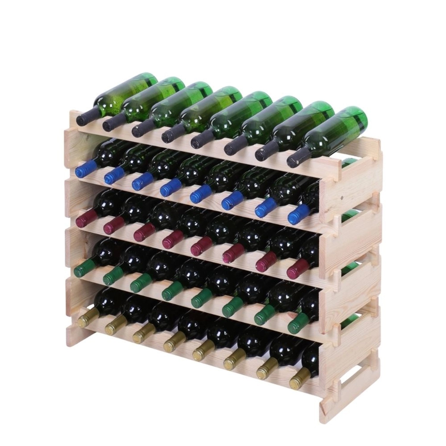 PROREGAL Weinregal VINOTECA FLEX PRO HxBxT 65x84x28cm 40 Flaschen Auf 5 Ebenen Massives Kiefernholz Natur Unbehandelt PROREGAL Weinregal VINOTECA FLEX PRO HxBxT 65x84x28cm 40 Flaschen Auf 5 Ebenen Massives Kiefernholz Natur Unbehandelt von PROREGAL
