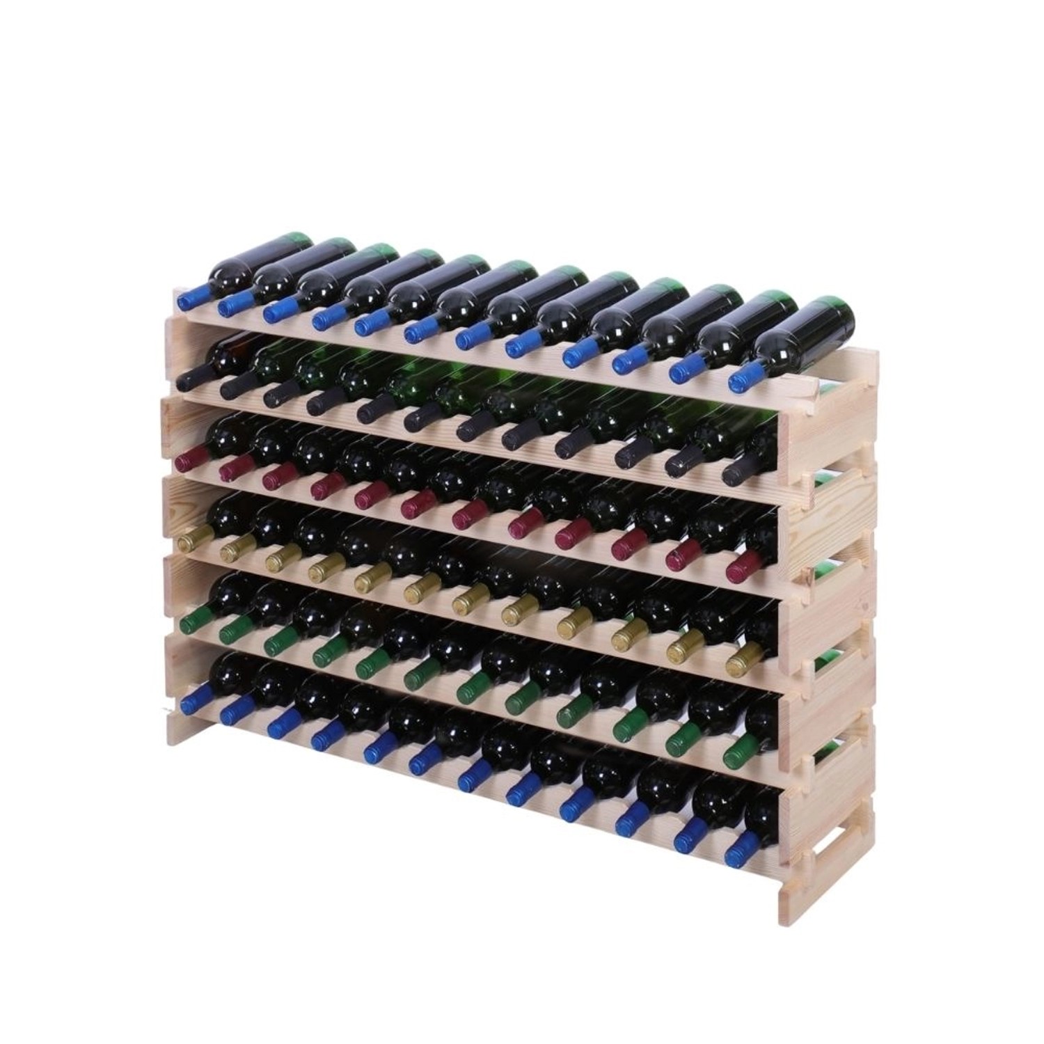 PROREGAL Weinregal VINOTECA FLEX PRO HxBxT 79x123x28cm 72 Flaschen Auf 6 Ebenen Massives Kiefernholz Natur Unbehandelt PROREGAL Weinregal VINOTECA FLEX PRO HxBxT 79x123x28cm 72 Flaschen Auf 6 Ebenen Massives Kiefernholz Natur Unbehandelt von PROREGAL