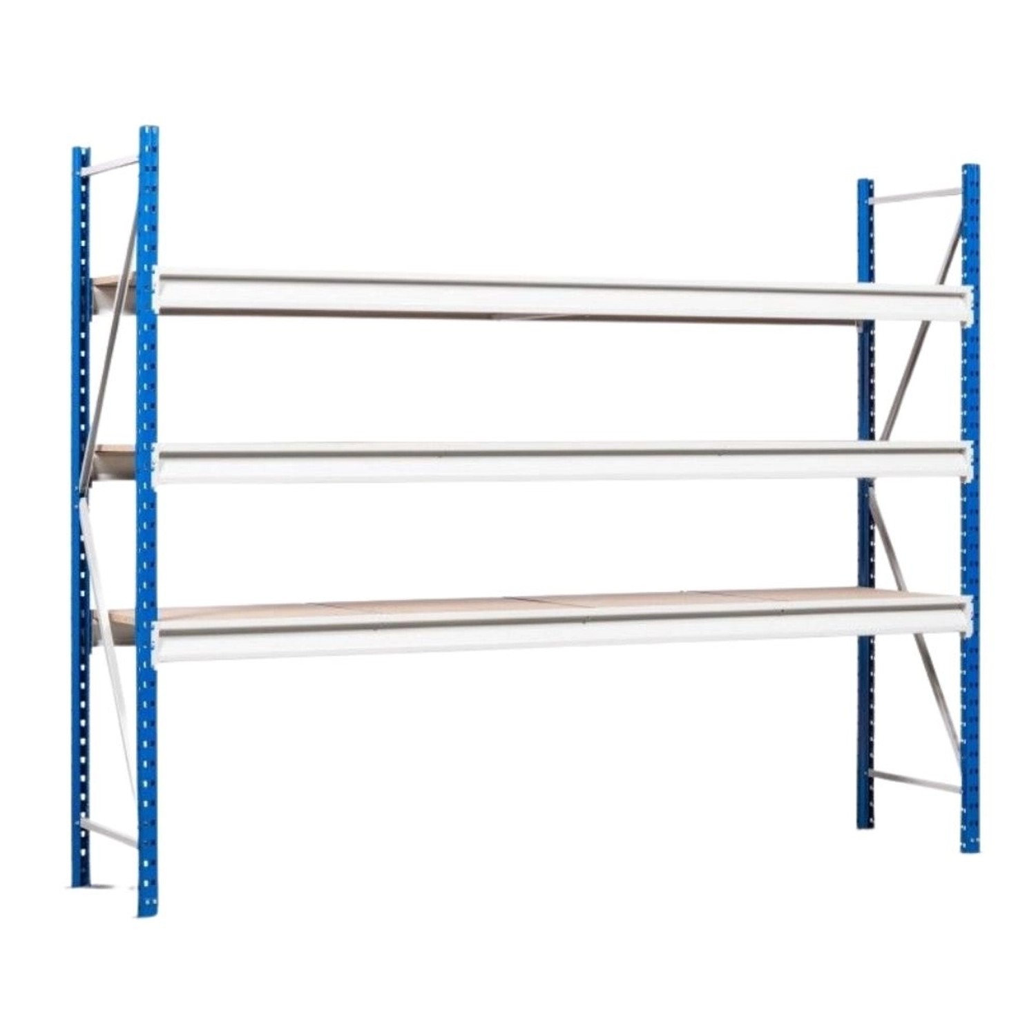 PROREGAL Weitspannregal Maximus Pro Grundregal HxBxT 450 x 175 x 80 cm 4 Ebenen Spanplatten Fachboden Fachlast 770 kg Lichtblau & Lichtgrau PROREGAL Weitspannregal Maximus Pro Grundregal HxBxT 450 x 175 x 80 cm 4 Ebenen Spanplatten Fachboden Fachlast 770 kg Lichtblau & Lichtgrau von PROREGAL