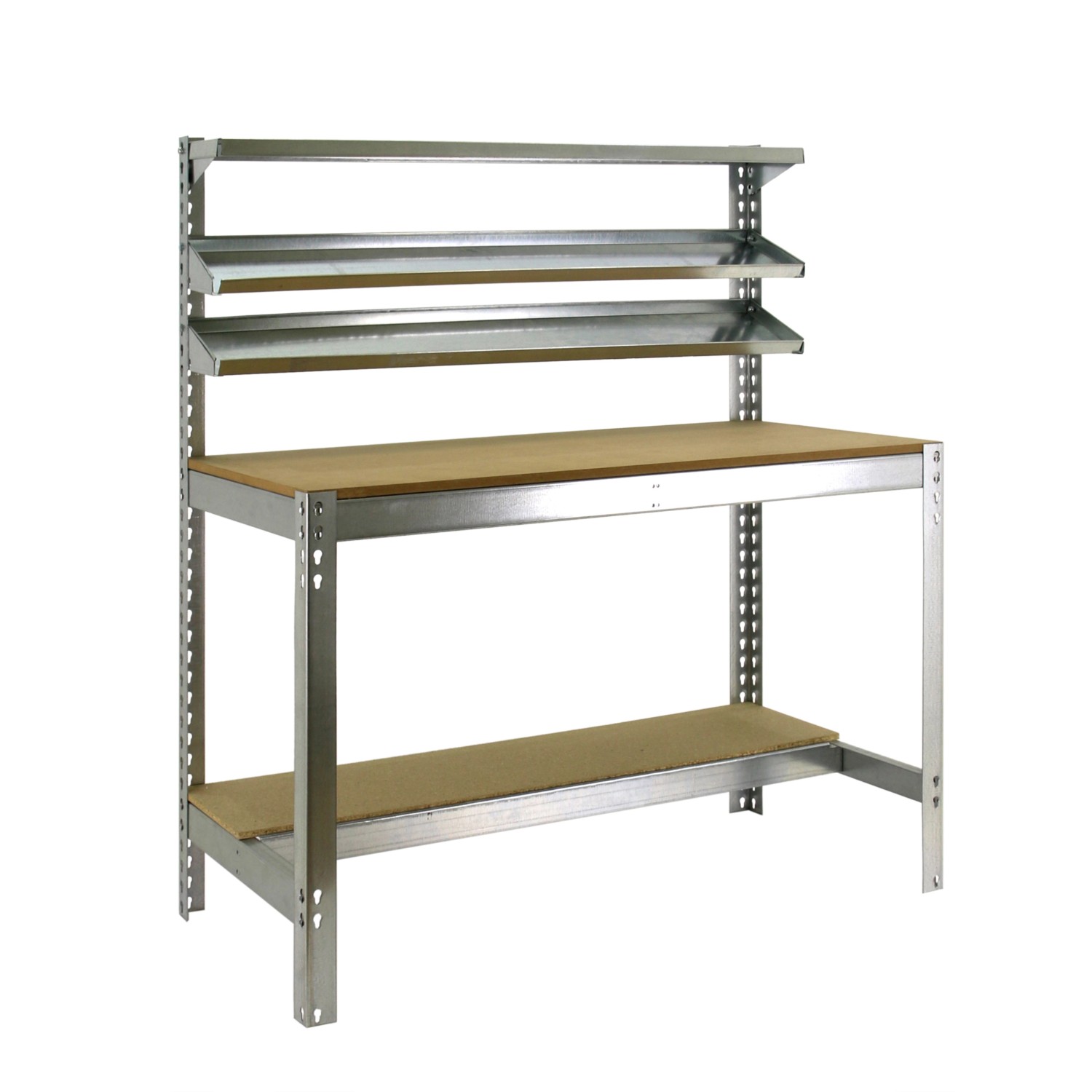 PROREGAL Werkbank Buffalo mit Frontablage HxBxT 84 x 90 x 61 cm Traglast 400 kg Verzinkt PROREGAL Werkbank Buffalo mit Frontablage HxBxT 84 x 90 x 61 cm Traglast 400 kg Verzinkt von PROREGAL