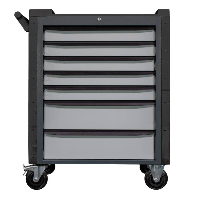 PROREGAL Werkstattwagen Cheetah Plus 7 Schubladen HxBxT 98,5x75x47,5cm Anthrazitgrau/Silbergrau von PROREGAL