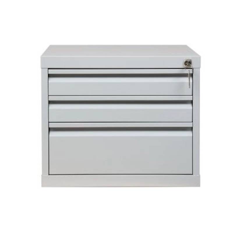 PROREGAL Zubehör Unterbaucontainer Sparrow Für Werkbank Cricket Mit 3 Schubladen HxBxT 38 x 46 x 55 cm Grau von PROREGAL