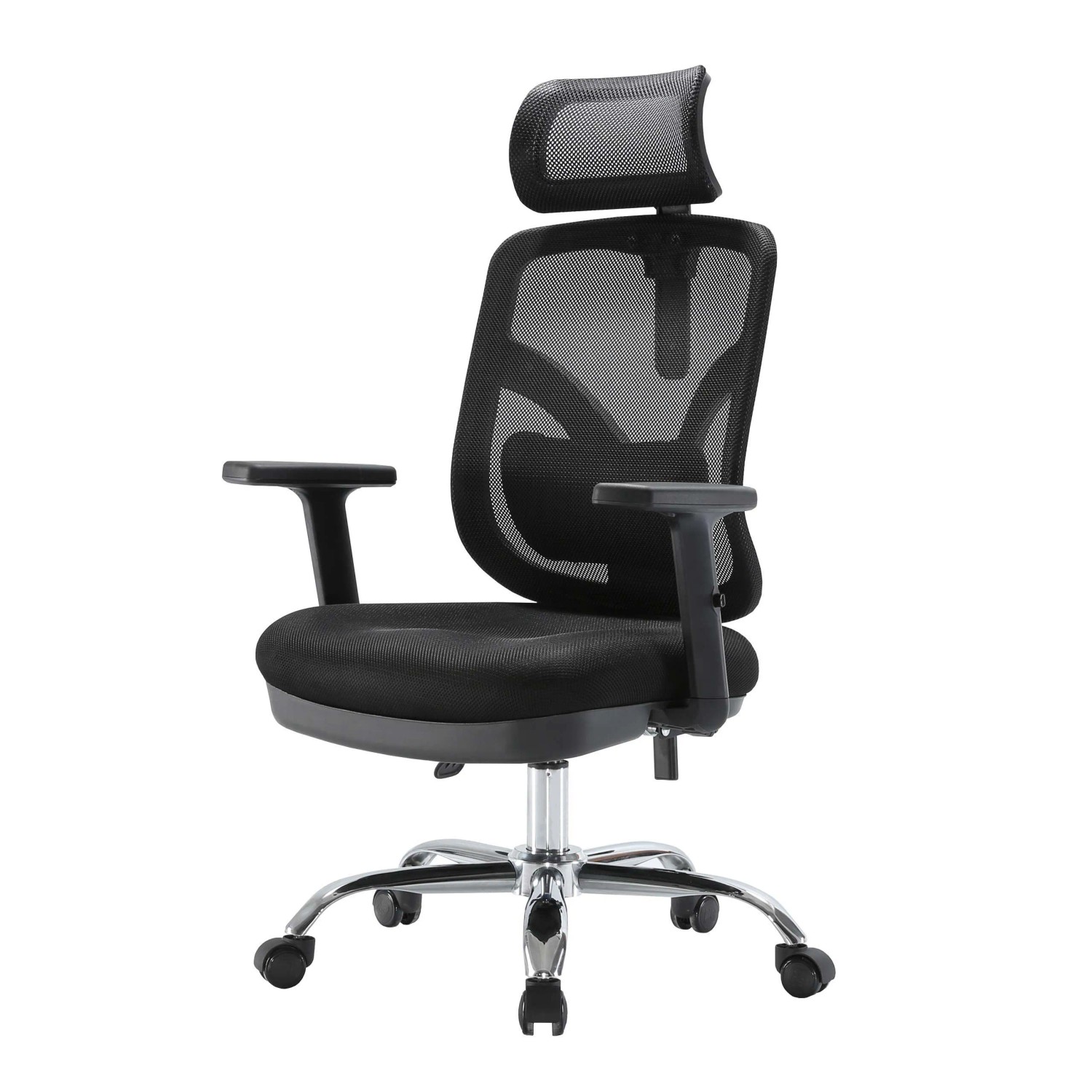 Proregal Bürostuhl HxBxT 127x66x93 cm Sitzhöhe 45cm Ergonomisch Verstellbare Lordosenstütze Und Armlehne Schwarz Schreibtischstuhl Proregal Bürostuhl HxBxT 127x66x93 cm Sitzhöhe 45cm Ergonomisch Verstellbare Lordosenstütze Und Armlehne Schwarz Schreibtischstuhl von PROREGAL