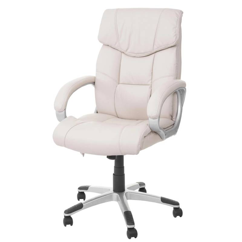 Proregal Massage-Bürostuhl HxBxT 119x73x66 cm Sitzhöhe 48cm Heizfunktion Massagefunktion Kunstleder Creme Drehstuhl Chefsessel Proregal Massage-Bürostuhl HxBxT 119x73x66 cm Sitzhöhe 48cm Heizfunktion Massagefunktion Kunstleder Creme Drehstuhl Chefsessel von PROREGAL