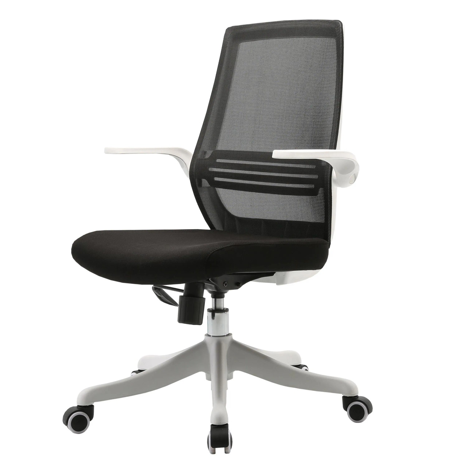 Proregal Moderner Bürostuhl HxBxT 99x63x46 cm Sitzhöhe 41cm Ergonomisch Atmungsaktiv Taillenstütze Anhebbare Armlehne Schwarz Schreibtischstuhl Proregal Moderner Bürostuhl HxBxT 99x63x46 cm Sitzhöhe 41cm Ergonomisch Atmungsaktiv Taillenstütze Anhebbare Armlehne Schwarz Schreibtischstuhl von PROREGAL