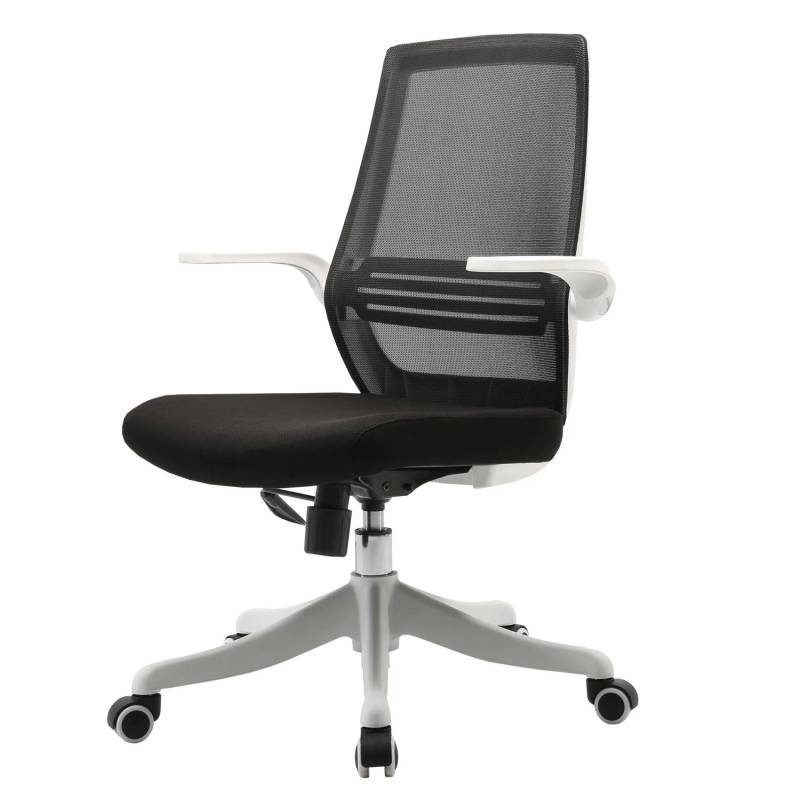 Proregal Moderner Bürostuhl HxBxT 99x63x46 cm Sitzhöhe 41cm Ergonomisch Atmungsaktiv Taillenstütze Anhebbare Armlehne Schwarz Schreibtischstuhl Proregal Moderner Bürostuhl HxBxT 99x63x46 cm Sitzhöhe 41cm Ergonomisch Atmungsaktiv Taillenstütze Anhebbare Armlehne Schwarz Schreibtischstuhl von PROREGAL