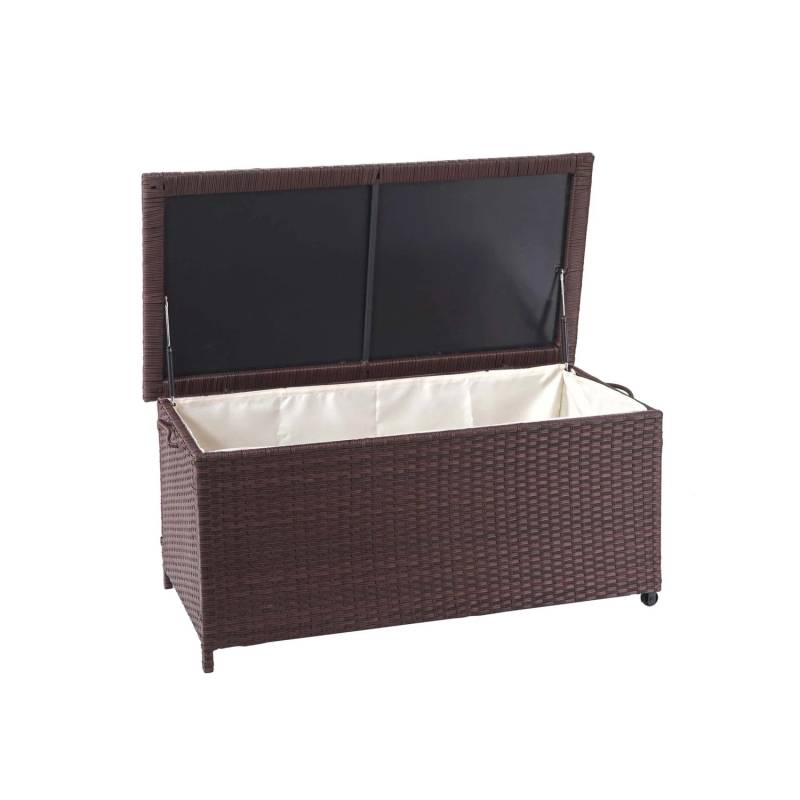 Proregal Poly-Rattan Kissenbox HxBxT 51x100x50cm Premium Braun 170L Gartentruhe Auflagenbox Truhe Proregal Poly-Rattan Kissenbox HxBxT 51x100x50cm Premium Braun 170L Gartentruhe Auflagenbox Truhe von PROREGAL