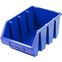 Sichtlagerbox 3 HxBxT 12,6x17x24cm Polypropylen Blau - Blau von PROREGAL - BETRIEBSAUSSTATTUNG ZUM FAIREN PREIS
