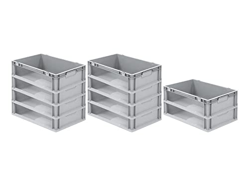 SparSet 10x Eurobox NextGen Store | HxBxT 17x40x60cm | 34 Liter | Seite offen | Eurobehälter, Transportbox, Transportbehälter, Stapelbehälter SparSet 10x Eurobox NextGen Store | HxBxT 17x40x60cm | 34 Liter | Seite offen | Eurobehälter, Transportbox, Transportbehälter, Stapelbehälter von PROREGAL
