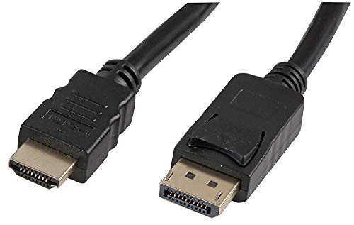 Pro Signal PSG91583 DisplayPort auf HDMI Kabel, 3 m, Schwarz Pro Signal PSG91583 DisplayPort auf HDMI Kabel, 3 m, Schwarz von PROSIGNAL