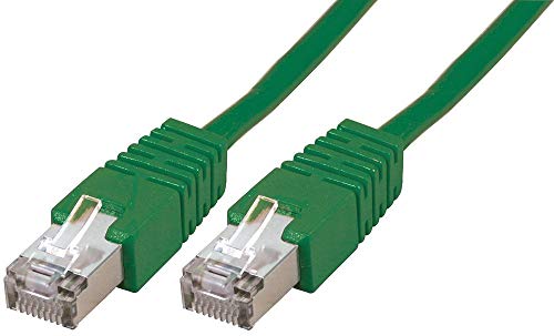 Pro Signal PSG91676 RJ45 auf RJ45 Cat5e S/FTP Ethernet-Patchkabel, 3 m, Grün von PROSIGNAL