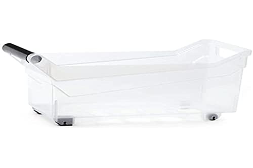 Aufbewahrungsbehälter Behälter Rollen Transparenter Organizer Sortierbox (NUK4L) von Prosperplast